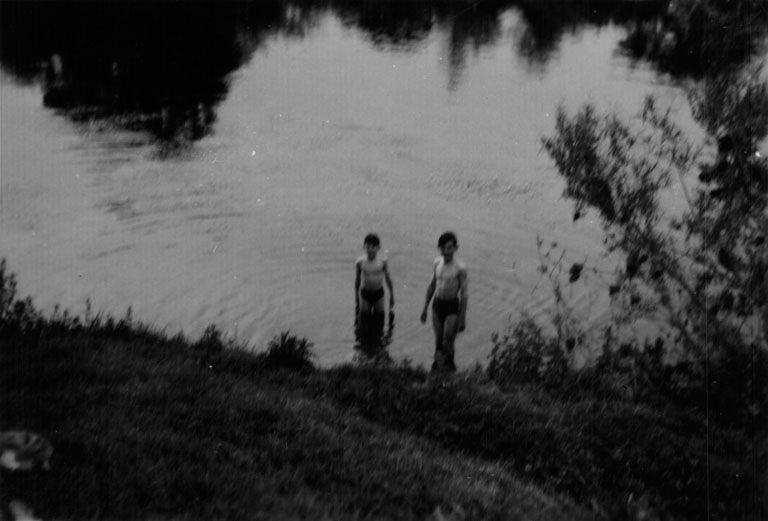 Joe and Dave in River Eden