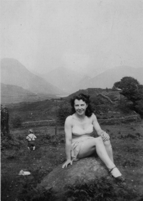 Mother and Joe in Wasdale