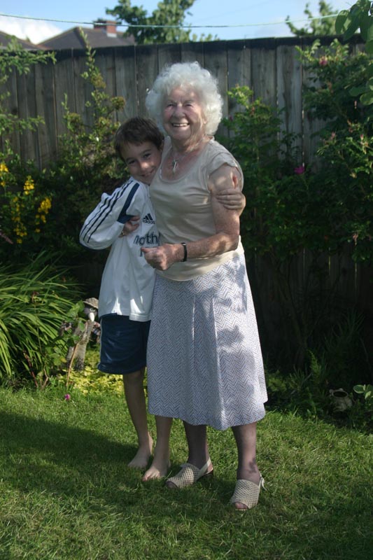 Aidan and Grandma