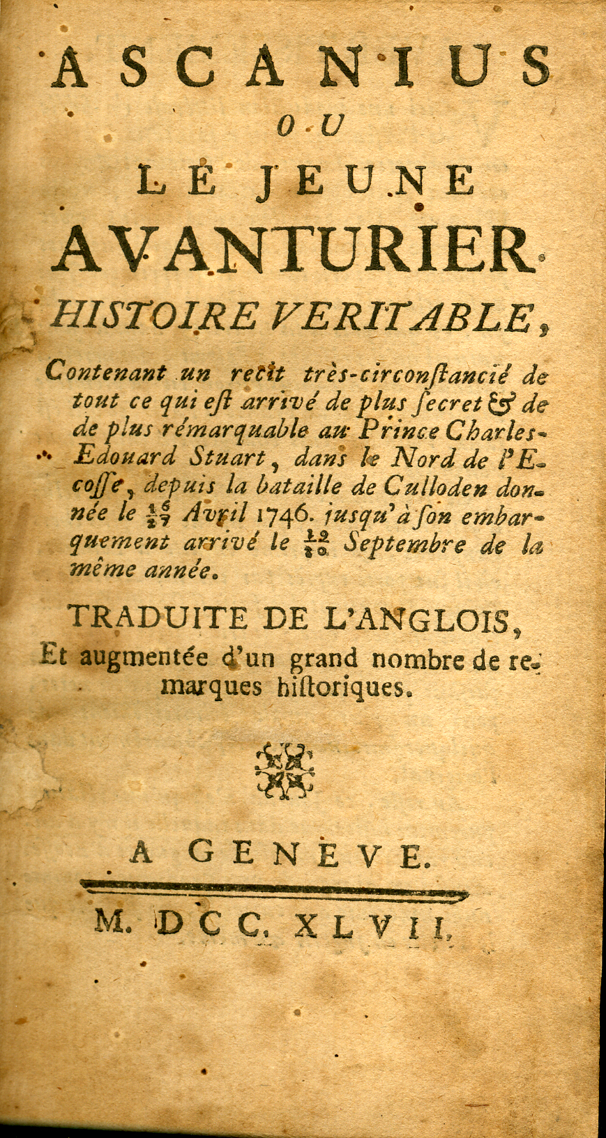 Geneve (Geneva) 1747