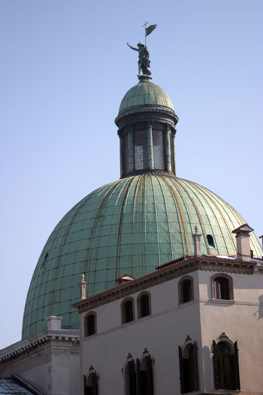 Copper roof