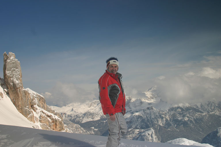Dave on top of the World