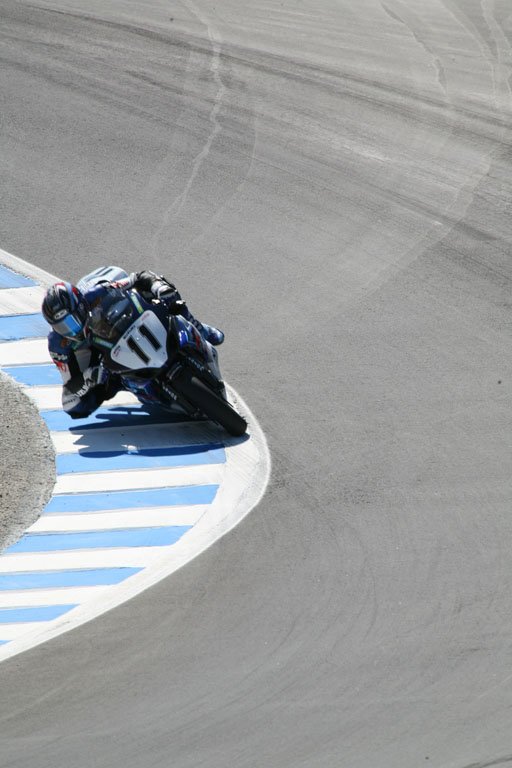 Ben Spies at the corkscrew